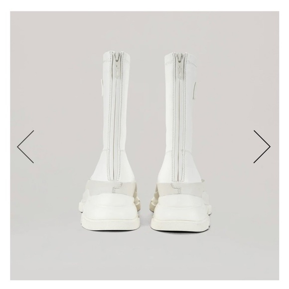 Both Paris white gao boots 42 UNI​​​​ - Picture 6 of 11